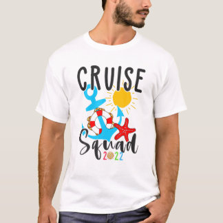 Fräcklig kryssruta 2022 Sailing Cruising Tropical T Shirt