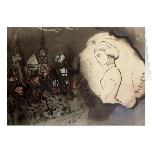 Fracta Juventus, 1864 Hälsningskort (Framsidan Horizontal)