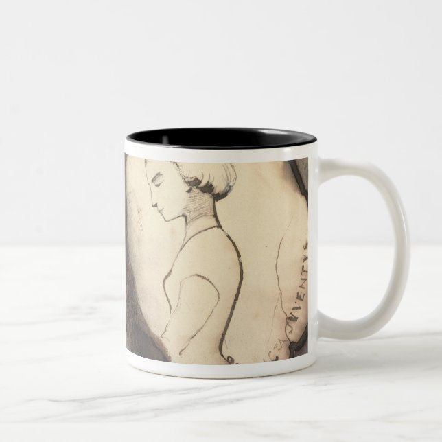 Fracta Juventus, 1864 Två-Tonad Mugg (Höger)