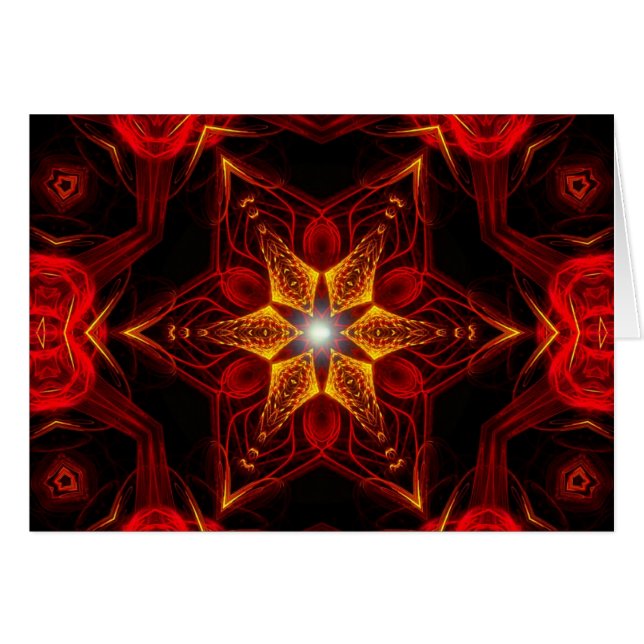 FRACTa REDSTAR kort (Framsidan Horizontal)