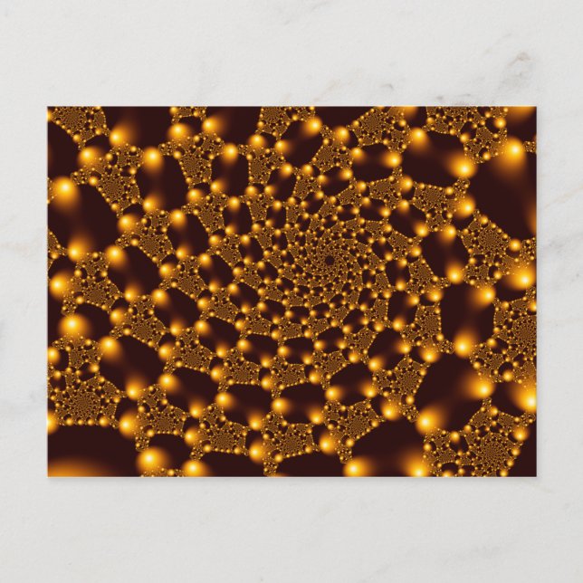 Fracta Snöre arbete Vykort (Framsida)