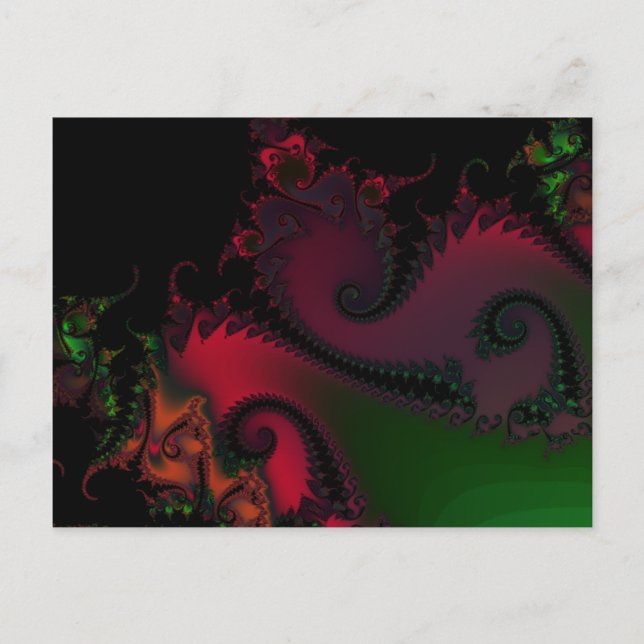 Fractal109.ai Vykort (Framsida)