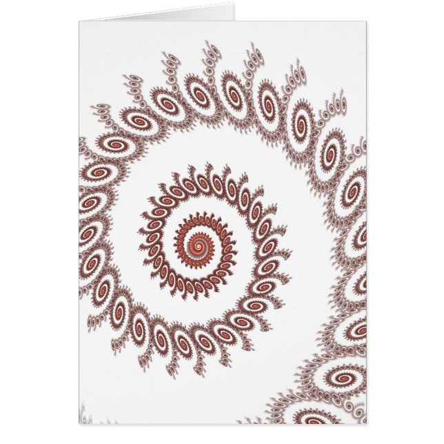 Fractal179 Hälsningskort (Framsidan)