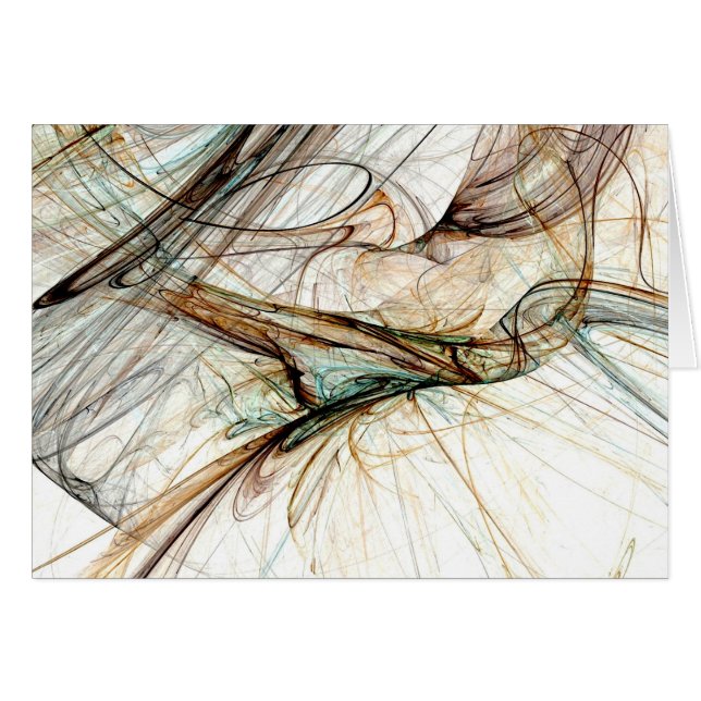 Fractal2 Hälsningskort (Framsidan Horizontal)