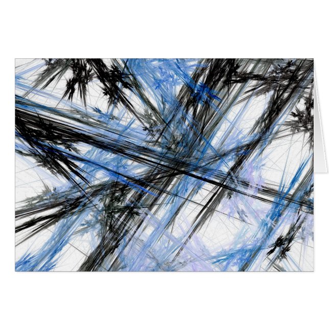 Fractal39 Hälsningskort (Framsidan Horizontal)