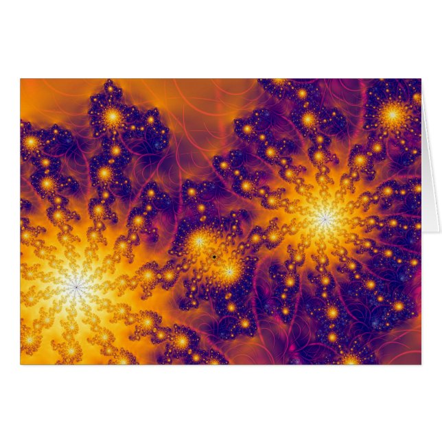 Fractal 0324042353 hälsningskort (Framsidan Horizontal)