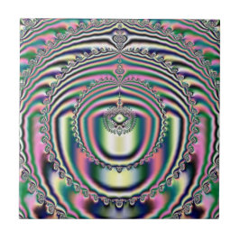 Fractal 10-sida kakelplatta