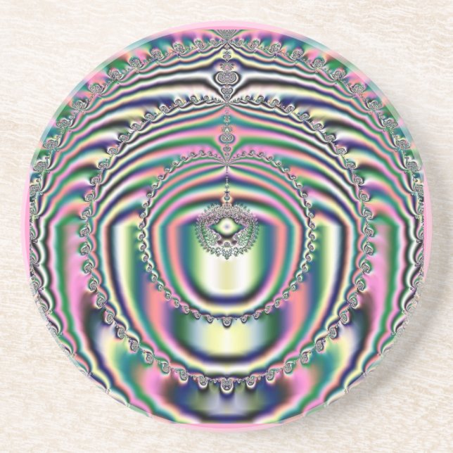 Fractal 10 Underlägg (Framsidan)