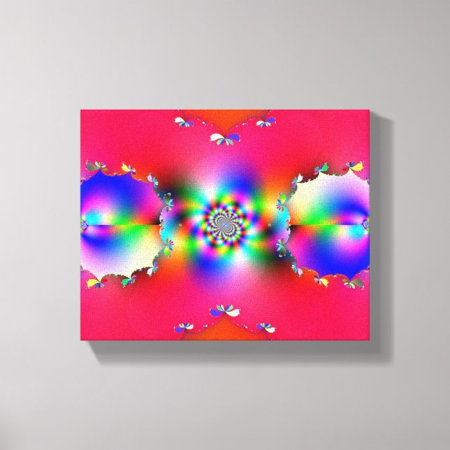 Fractal 124 Kanvastryck (Framsida)