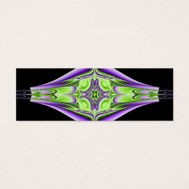 Fractal 13, bokmärke litet visitkort (Framsidan)