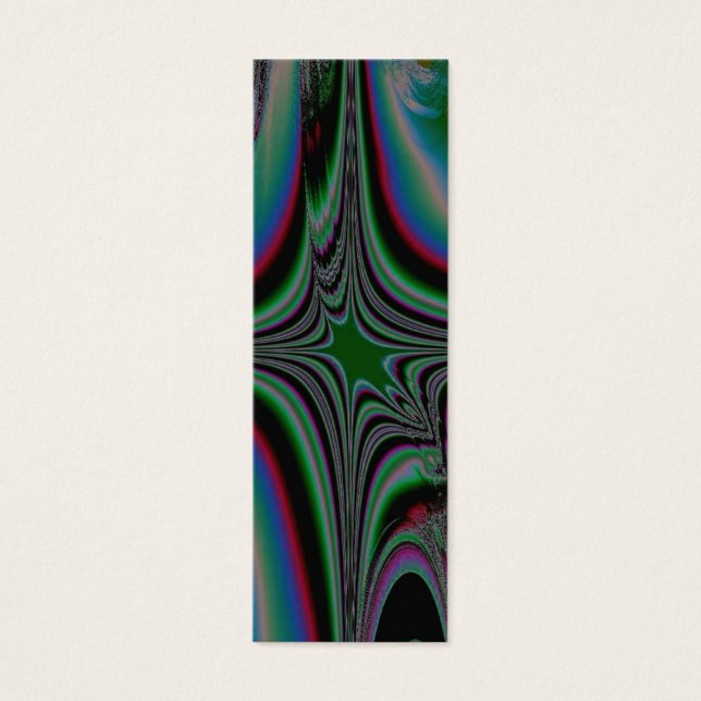 Fractal 14, bokmärke litet visitkort (Framsidan)
