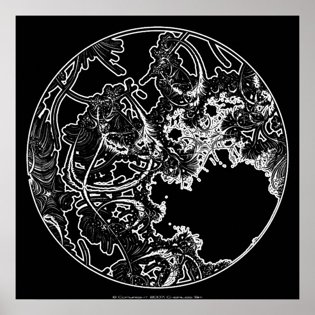 Fractal 1 ver. 2 poster (Framsidan)