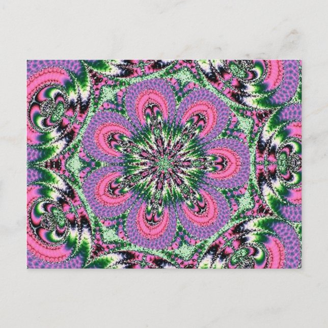 Fractal 1, vykort (Framsida)