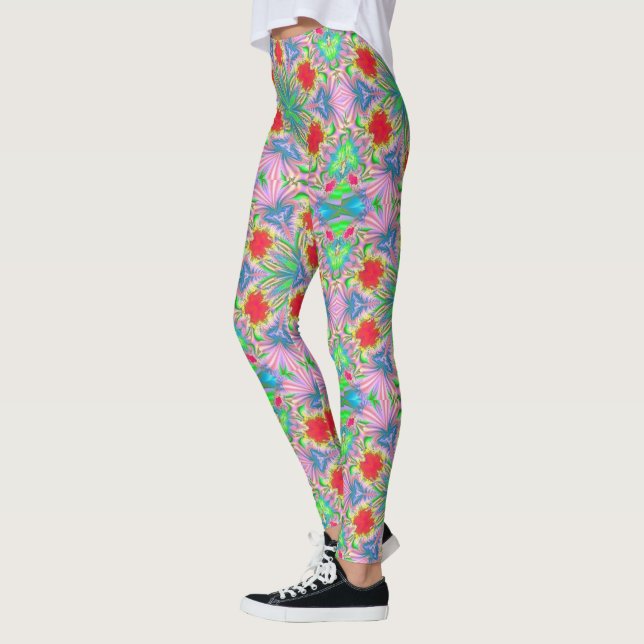 Fractal 2 Leggingar Leggings (Vänster)