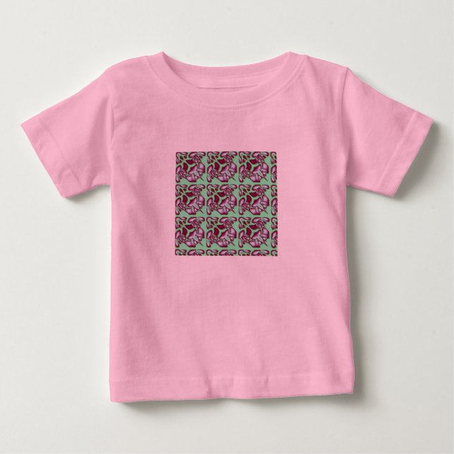 Fractal 30, Girls Långärmad Shirt Tröja (Framsida)