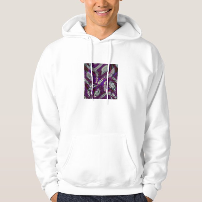 Fractal 37, Hooded Sweatshirt (Framsida)