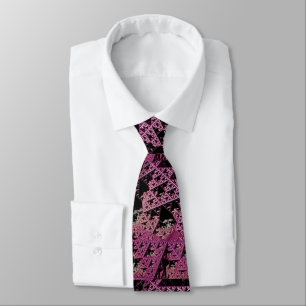 Fractal 3D Sci Fi Lila rymdfarkoster Tie Slips