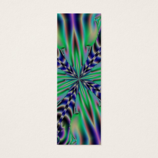 Fractal 4,Bokmärke Litet Visitkort (Framsidan)
