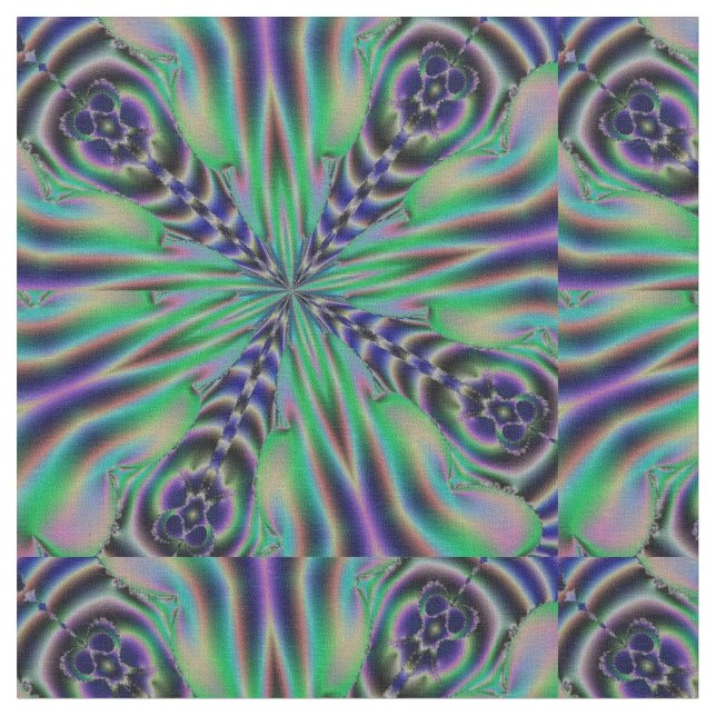 Fractal 4 Fabric Tyg (Närbild)