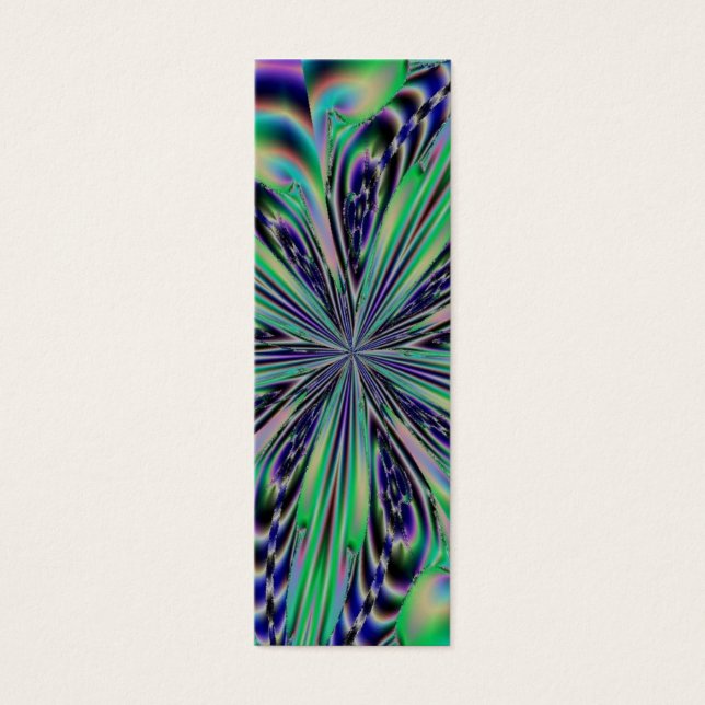 Fractal 5,Bokmärke Litet Visitkort (Framsidan)