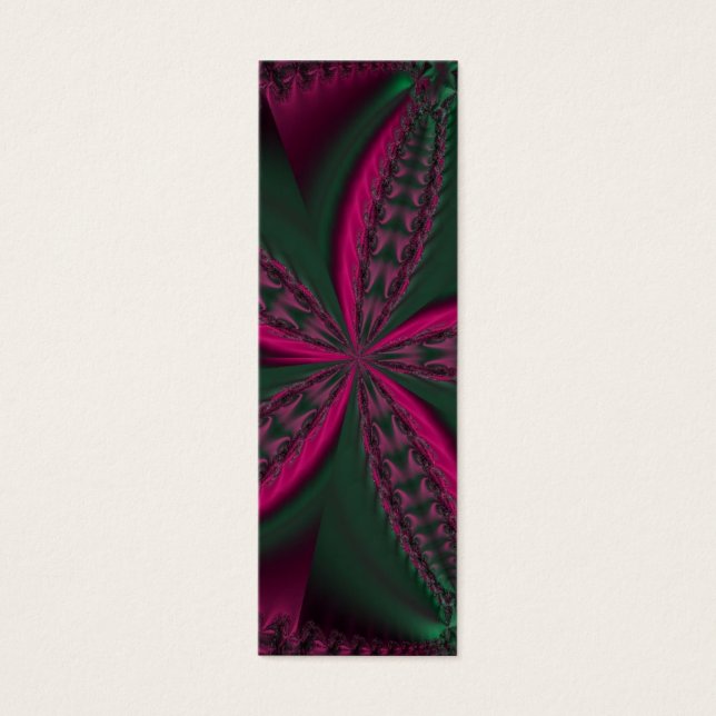 Fractal 6, bokmärke litet visitkort (Framsidan)