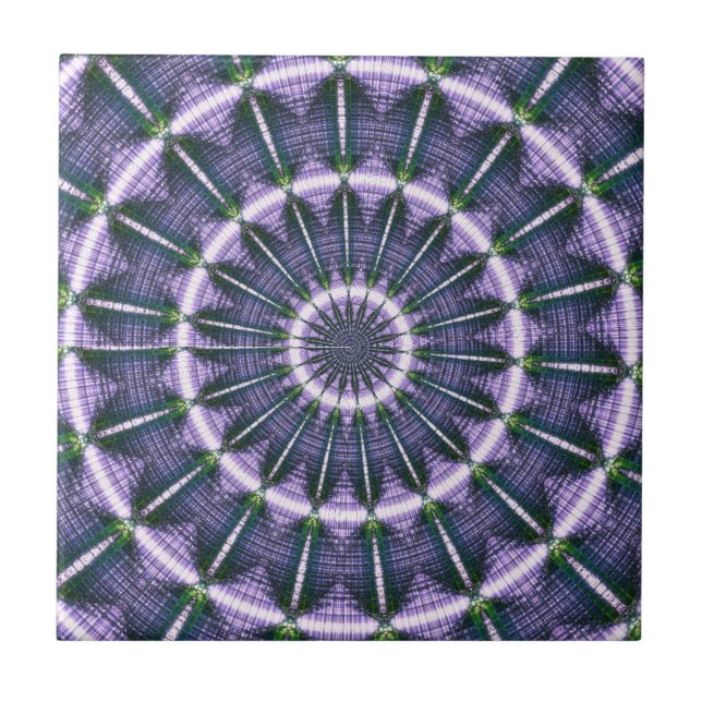 Fractal 7-panel kakelplatta (Framsidan)