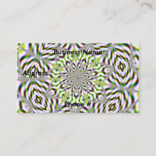 Fractal 87, Affärskort Visitkort
