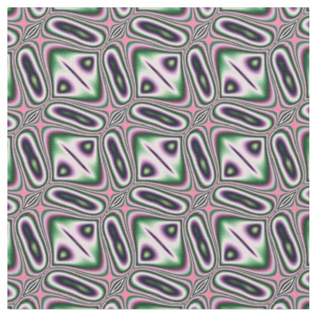 Fractal 9 Fabric Tyg (Närbild)