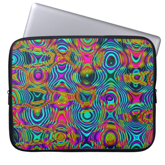 Fractal Abstrakt 191111a Laptop Sleeve (Framsidan)