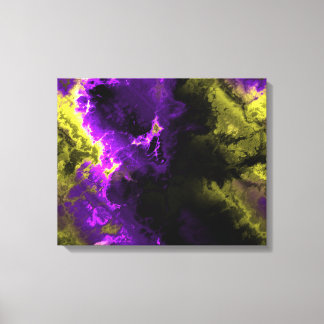 Fractal Art 1-4, omformad arbetsyta Canvastryck