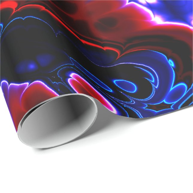 Fractal Art 2-3 Papper omformning Presentpapper (Rullad Hörn)