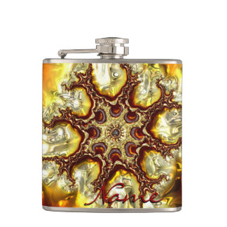 Fractal Art 34 Inkapslad kolv Fickplunta
