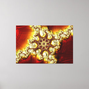 Fractal Art 34 Wrapped Canvas
