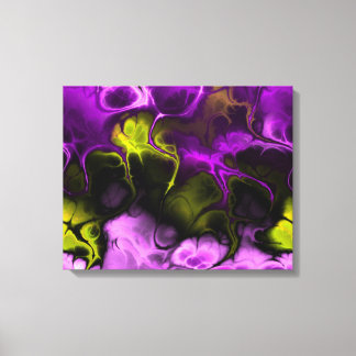 Fractal Art 3-4, omformad arbetsyta Canvastryck