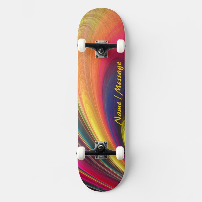 Fractal Art 4 Skateboard (Framsida)