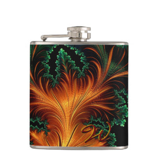 Fractal Art 51 Figursatt kolv Fickplunta