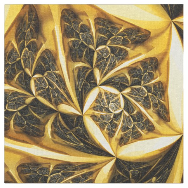 Fractal Art 54 Anpassningsbar Fabric Tyg (Närbild)