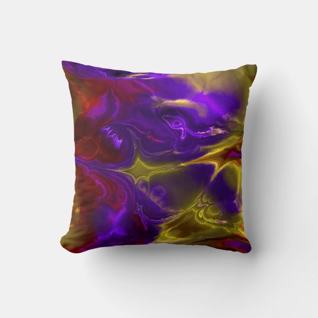 Fractal Art E Pillow Kudde (Framsida)
