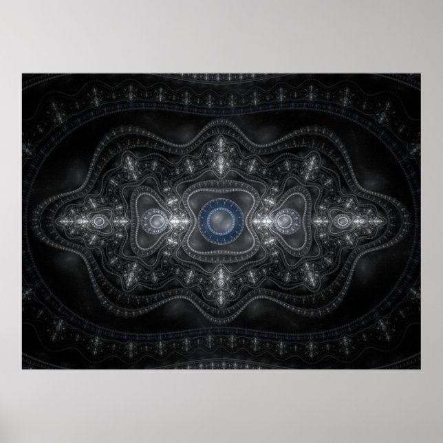 Fractal Art Grand Julian Fractal 18 Poster (Framsidan)