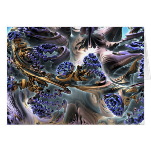 Fractal ART GumGum Hälsningskort