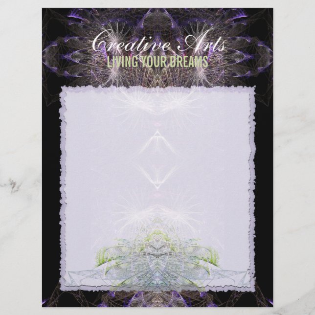 Fractal Artistry #002 Letterhead (Framsida)