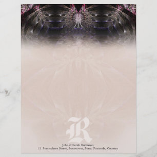 Fractal Artistry #004 Letterhead Brevhuvud