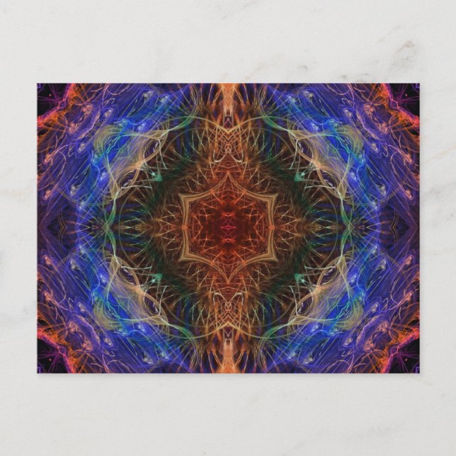 Fractal Arts #4H vykort (Framsida)