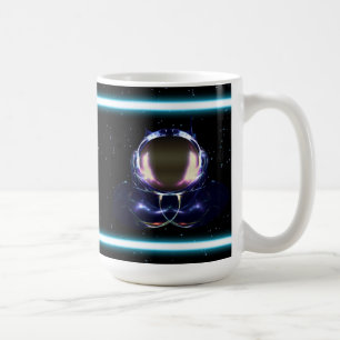 Fractal Astronaut Kaffemugg