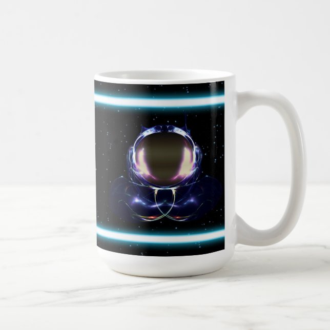 Fractal Astronaut Kaffemugg (Höger)