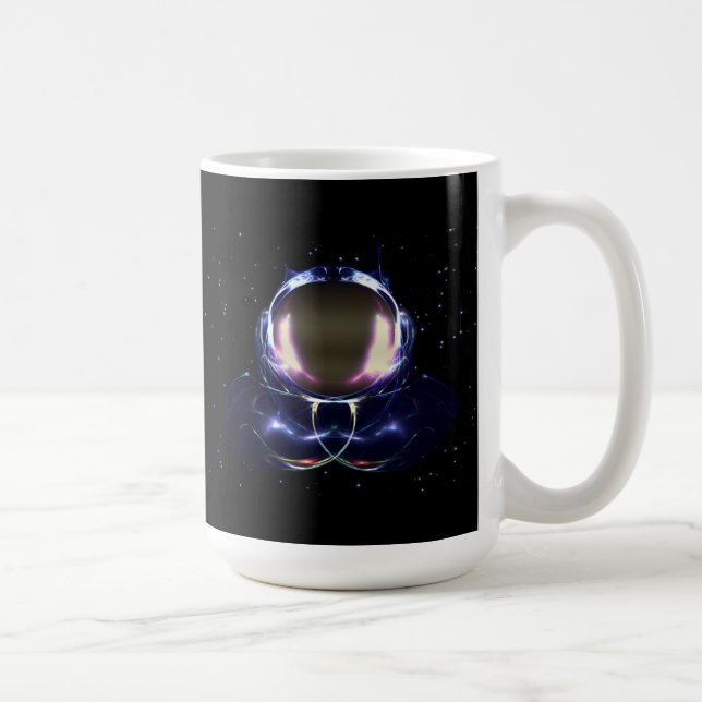 Fractal Astronaut Kaffemugg (Höger)