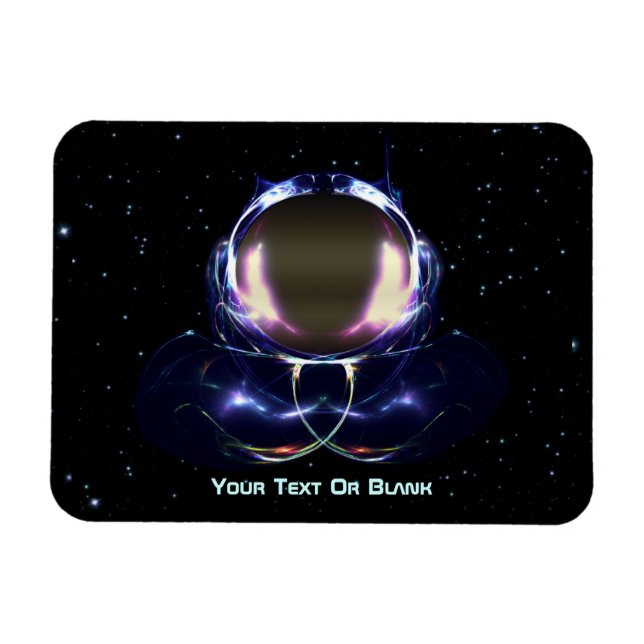 Fractal Astronaut Magnet (Horisontell)