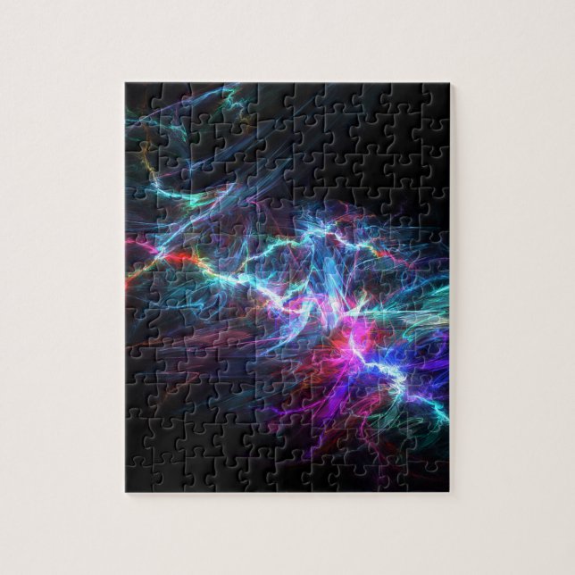 Fractal_benknappe Pussel (Vertikal)