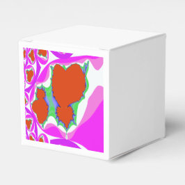 Fractal Bleeding Heart Favor Box Presentaskar