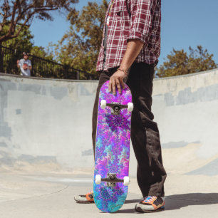 Fractal Burst  Mini Skateboard Bräda 18,5 Cm